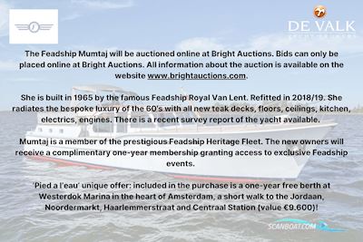 Feadship Van Lent Motorboten 1965, met Mitsubishi motor, The Netherlands
