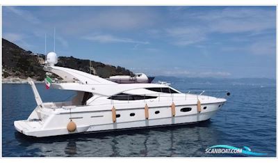 Ferretti 620 Fly Motorboten 2004, met Man V10 CR motor, Italië