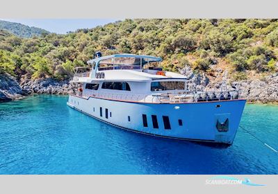Fethiye Shipyard Mysy Trawler 26M Motorboten 2015, met Caterpillar C12 Acert motor, Turkey