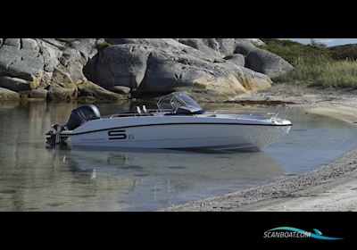 Finnmaster S6 Motorboten 2024, met Yamaha F150XB motor, Denemarken