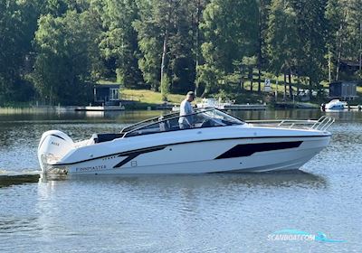 Finnmaster T8 Motorboten 2023, met Yamaha F300 V6 White motor, Sweden