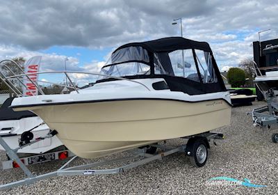 Fjordjollen 450 Cabin Motorboten 2024, met Yamaha F20Gepl motor, Denemarken