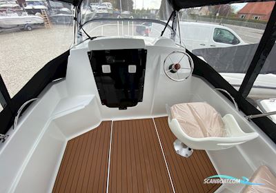 Fjordjollen 450 Cabin Motorboten 2024, met Yamaha F20Gepl motor, Denemarken