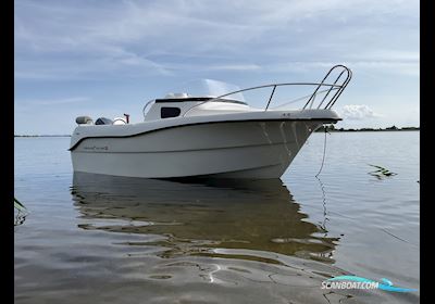 Fjordjollen 450 Cabin Motorboten 2023, met Yamaha F40Fetl motor, Denemarken