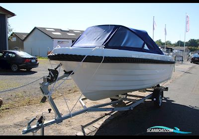 Fjordjollen 500 Classic Motorboten 2022, met Yamaha F40FETL motor, Denemarken