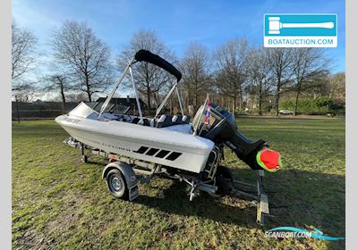 Fletcher Arrowbeau 17 Motorboten 1986, met Suzuki motor, The Netherlands