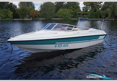 Fletcher Bravo 16 Arrowsport Motorboten 1993, met Evinrude motor, The Netherlands