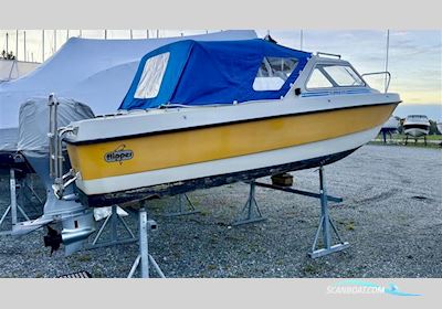 Flipper 575 HT Motorboten 1979, met Honda motor, Sweden