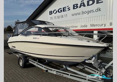 Flipper 640 ST Med F150 Mercury-Efi 4 Takt 3,0L og 1800 kg Bådtrailer - Anvisningssalg Motorboten 2014, met Mercury motor, Denemarken