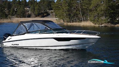 Flipper 760 DC Motorboten 2016, met Mercury motor, Sweden