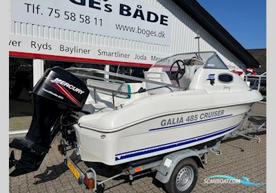 Galia 485 Cruiser med 60 hk Mercury-EFI 4 takt Motorboten 1999, met Mercury motor, Denemarken