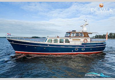 Gillissen Kotter 1800 Motorboten 1974, met Volvo Penta motor, The Netherlands