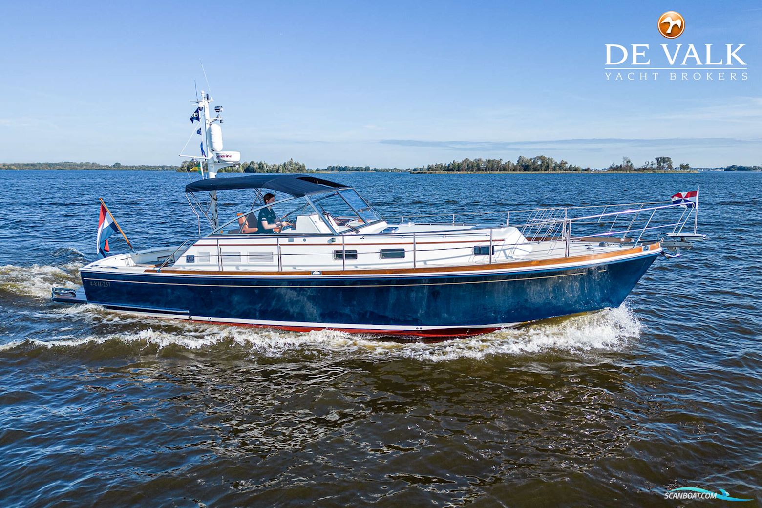 Grand Banks 38 Eastbay EX Motorboten 2000, met Caterpillar  motor, The Netherlands