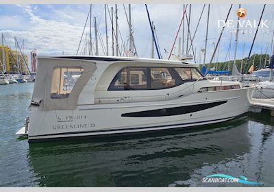 Greenline 33 Motorboten 2018, met Volvo Penta motor, The Netherlands