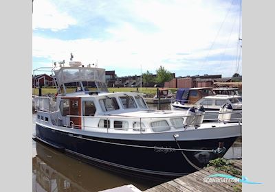 Gruno 1050 Motorboten 1986, met Ford 100 HK motor, Denemarken
