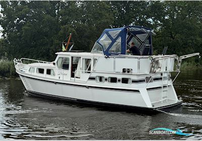 Gruno 1050 Motorboten 1984, met Peugeot motor, The Netherlands