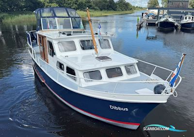Gruno 970 Motorboten 1980, met Peugeot motor, The Netherlands