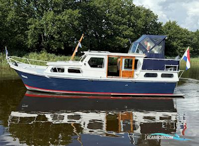 Gruno 970 Motorboten 1980, met Peugeot motor, The Netherlands