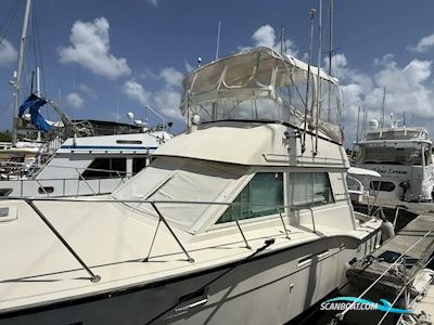 Hatteras 37 Convertible Motorboten 1979, met Detroit Diesel motor, USA