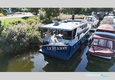Holländischer Werftbau Motoryacht Motorboten 1983, met Ford Lehmann motor, Duitsland