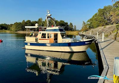 Husky Dane 900 Motorboten 1985, met Yanmar 4JH4 motor, Sweden