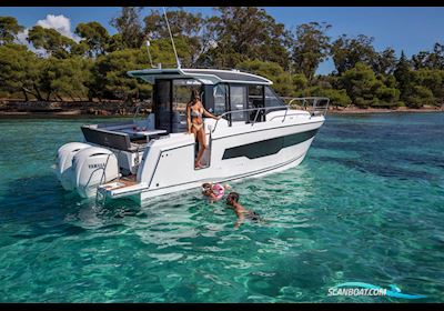 Jeanneau 895 Merry Fisher Serie2 Motorboten 2024, met Yamnaha F150 Xsa Twin motor, Denemarken