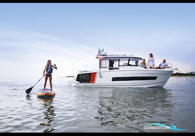 Jeanneau 895 Merry Fisher Sport Motorboten 2024, met Twin Yamnaha F150XSA motor, Denemarken