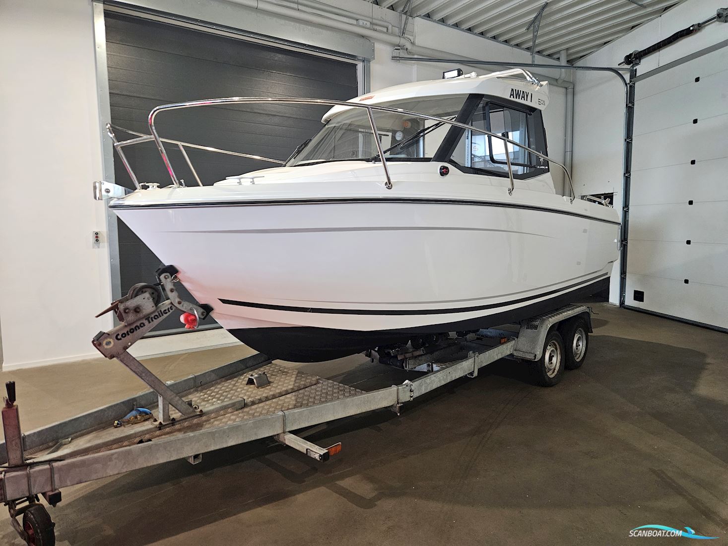 Jeanneau Merry Fisher 605  Motorboten 2015, met Yamaha 100Hk 4Takt motor, Denemarken