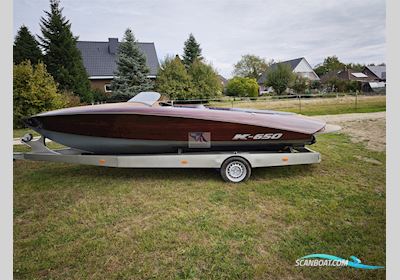 Kaiser Bootsmanufaktur Kaiser 650 Motorboten 2013, met Rotax 1503 motor, Duitsland