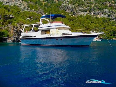 Kha Shing Yachts 53 Motorboten 1992, met Caterpillar 3208 NA motor, Griekenland