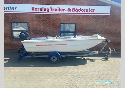 Limbo 14GT m/Suzuki F20 hk og Galaxy Trailer Motorboten 2008, met Suzuki motor, Denemarken