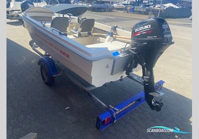 Limbo 14GT m/Suzuki F20 hk og Galaxy Trailer Motorboten 2008, met Suzuki motor, Denemarken