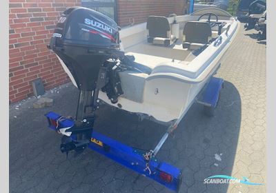 Limbo 14GT m/Suzuki F20 hk og Galaxy Trailer Motorboten 2008, met Suzuki motor, Denemarken