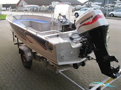 Linder Arkip 460 m/Mariner F60 hk Efi 4-Takt - NU Nedsat KR. 15.000,- ! Motorboten 2004, met Mariner motor, Denemarken