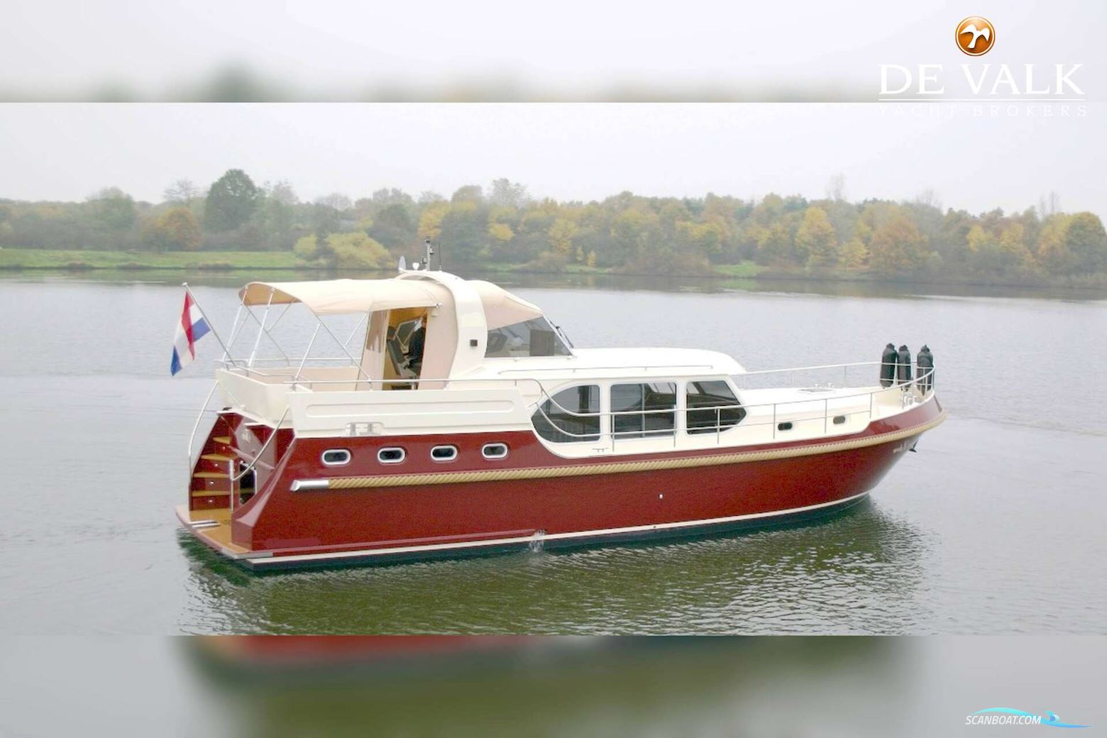 Linskens Classic Cruiser 46 Motorboten 2008, met Iveco motor, The Netherlands
