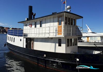 Live aboard Motorboten 1901, met Scania DS11 motor, Sweden