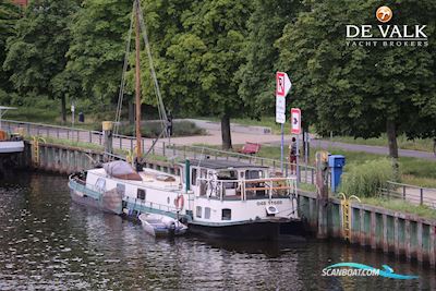 Luxe Motor Tjalk 23m Motorboten 1911, met Perkins motor, Duitsland