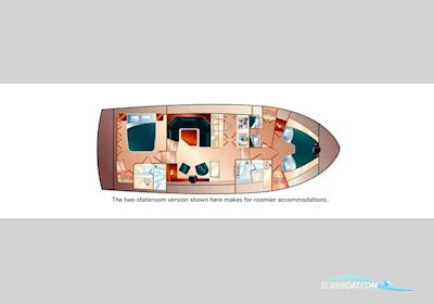 Mainship Sedan Bridge 430 Motorboten 1999, met Caterpillar motor, Geen landeninfo