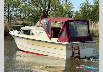 Marco 720 Motorboten 1982, met Mishubishi motor, The Netherlands
