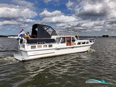 Molenkruiser 12.00 AK Cabrio Motorboten 1982, met Mitsubishi motor, The Netherlands