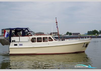 Motor Yacht Heijblom Noordzee Spiegelkotter 12.20 AK Motorboten 1990, met Daf motor, The Netherlands