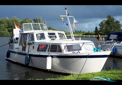 Motor Yacht Rijo Kruiser 10.95 AK Cabrio Motorboten 1975, met Samofa Mitsubishi motor, The Netherlands