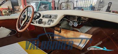Motoscafo Aeromere Giulietta Plen Air Motorboten 1959, met Giulietta T1 motor, Italië