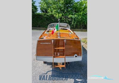 Motoscafo Aeromere Giulietta Plen Air Motorboten 1959, met Giulietta T1 motor, Italië