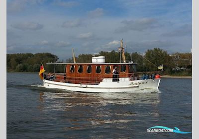 Muiden Classic Motoryacht Motorboten 1949, met Man motor, Duitsland