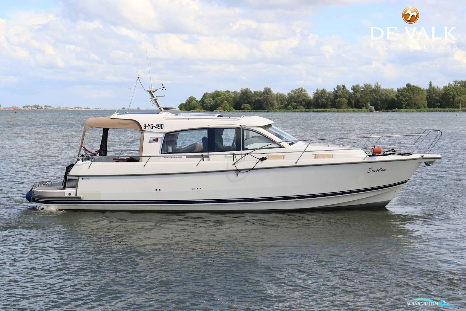 NIMBUS 365 Coupe Motorboten 2010, met Volvo Penta  motor, The Netherlands