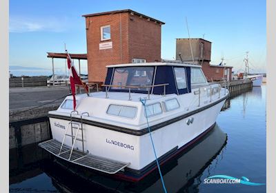 NY Pris! Jupiter 33 Motorboten 1975, met Yanmar motor, Denemarken