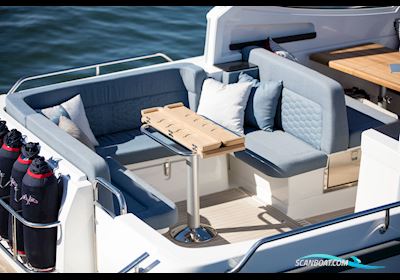Nimbus 305 Drophead Motorboten 2025, met Torqeedo Deep Blue 50i. 2x40kWh Deep Blue Battery BMW i3 motor, Denemarken