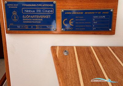 Nimbus 310 Coupe Motorboten 2001, met Yanmar 4LH-STE motor, Denemarken