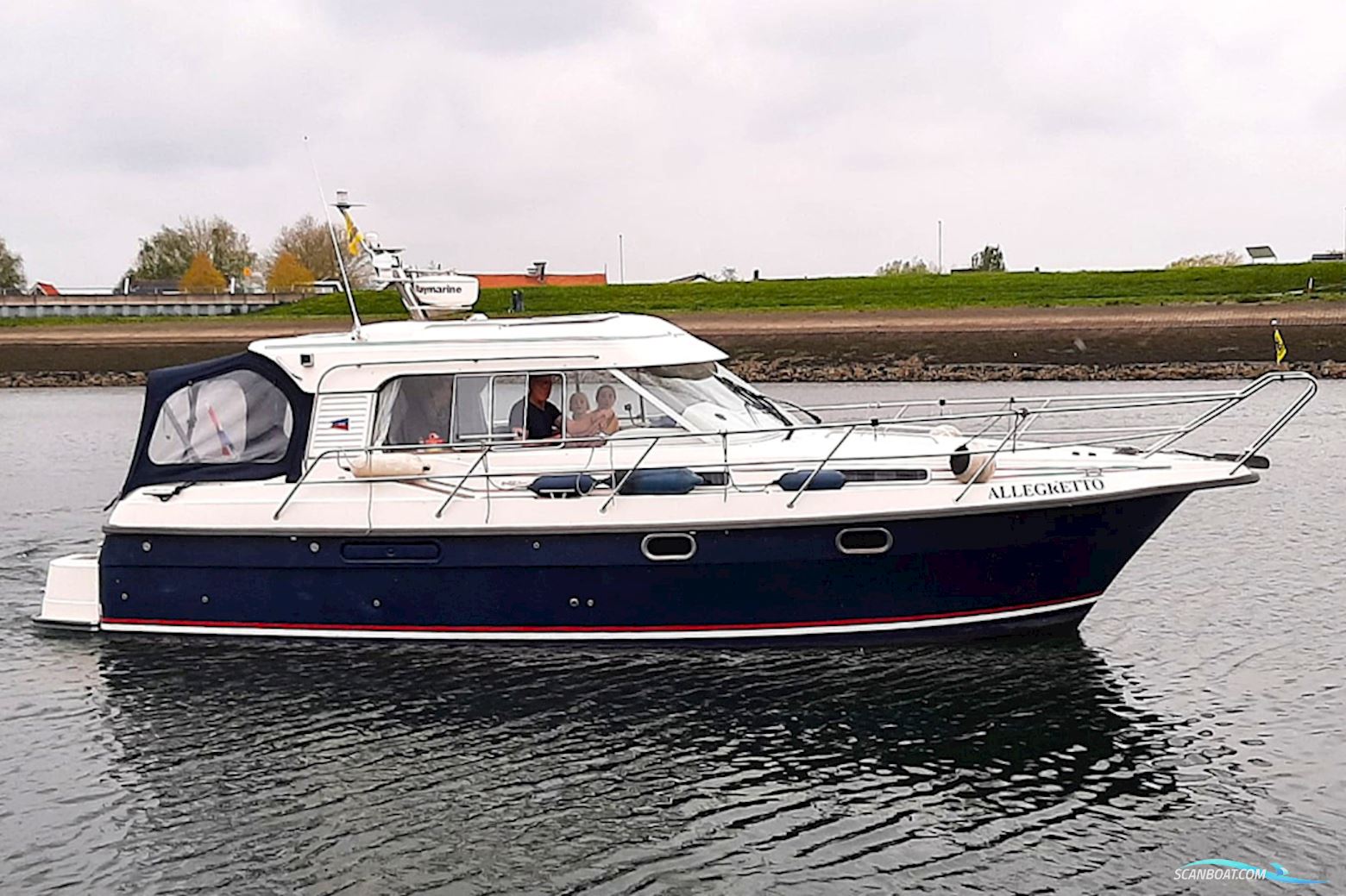 Nimbus 320 Coupe Motorboten 2006, met 2x Yanmar motor, The Netherlands